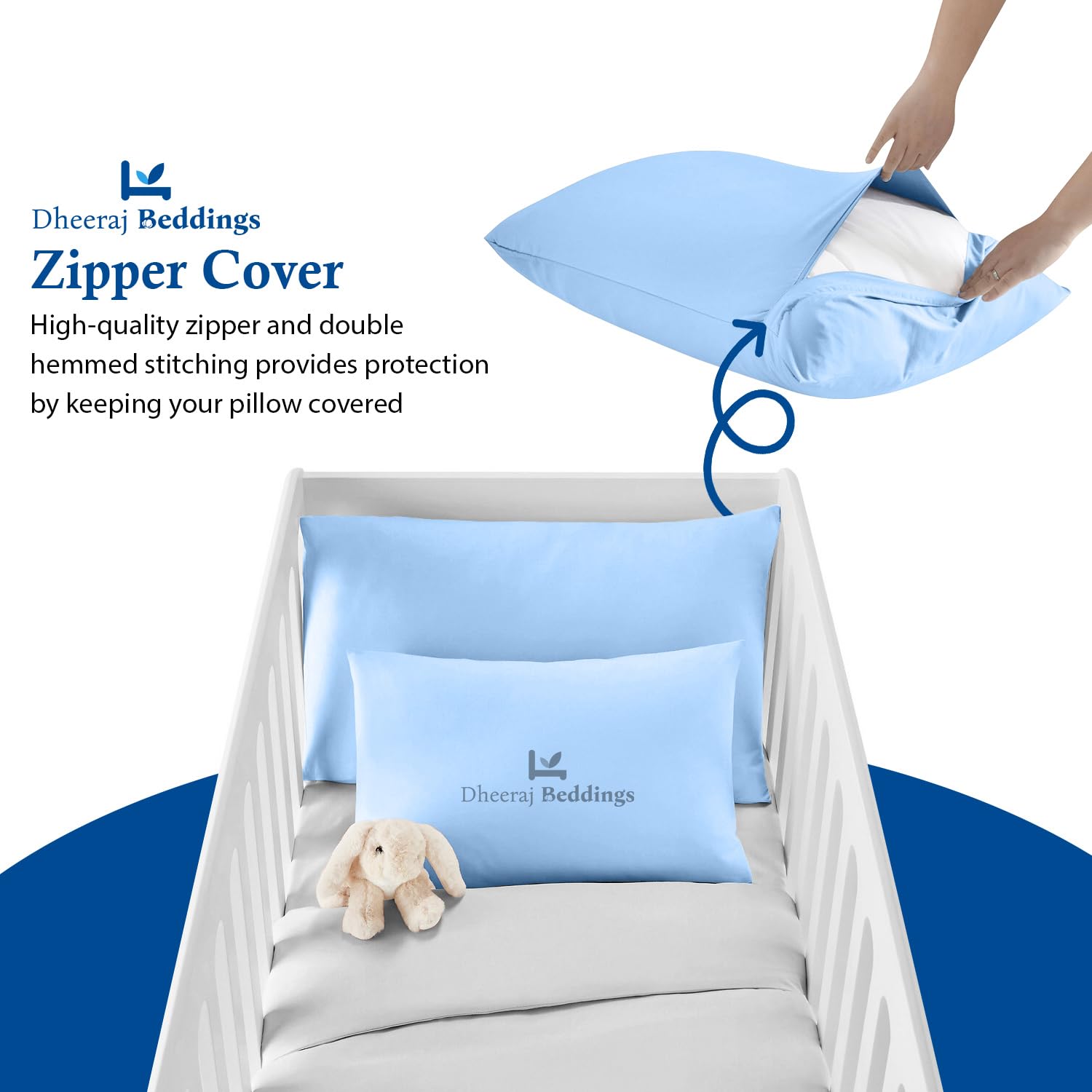 Breathable, soft Dheeraj Beddings fabric designed for toddlers' comfort