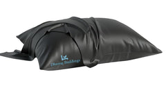 Dheeraj Beddings toddler pillow cover black 16x22—soft Egyptian cotton for comfort