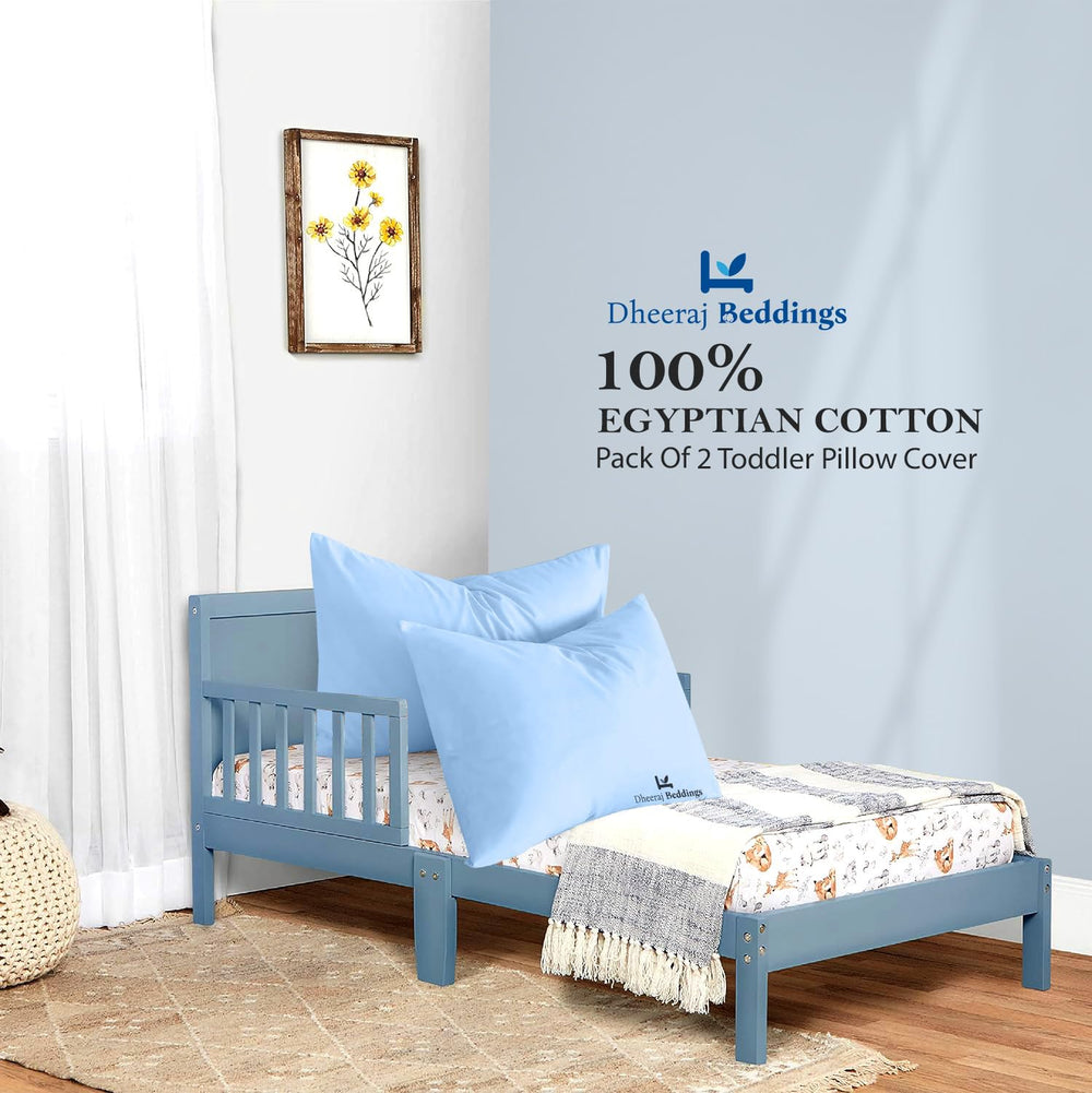 Dheeraj Beddings travel pillow case pack of two, ideal for on-the-go use