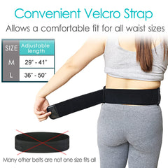 DiaBelt slim, discreet design fits under clothes for daily activity