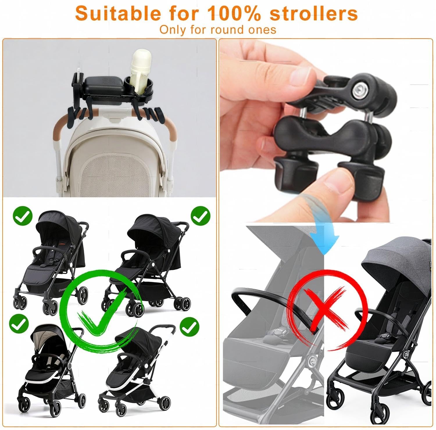 Diancy snack tray installs in minutes for quick setup.