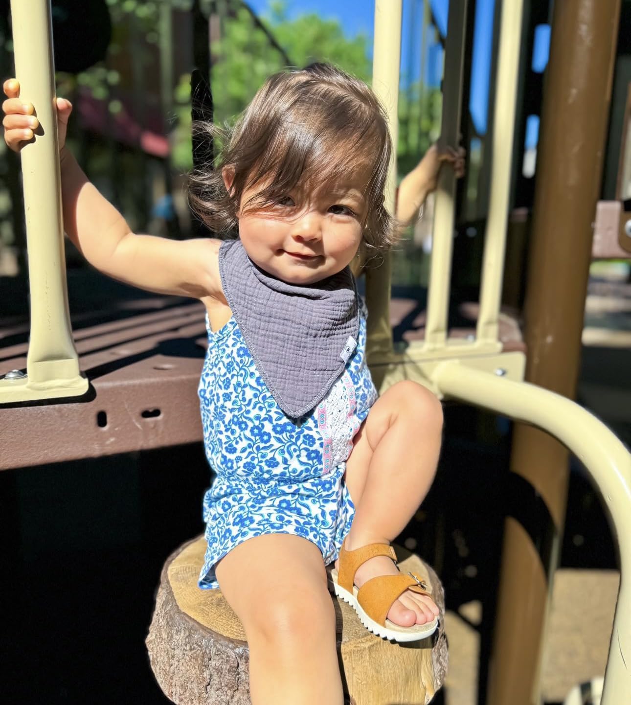 Diaper Squad baby bibs teething designs keep outfits clean during meals.