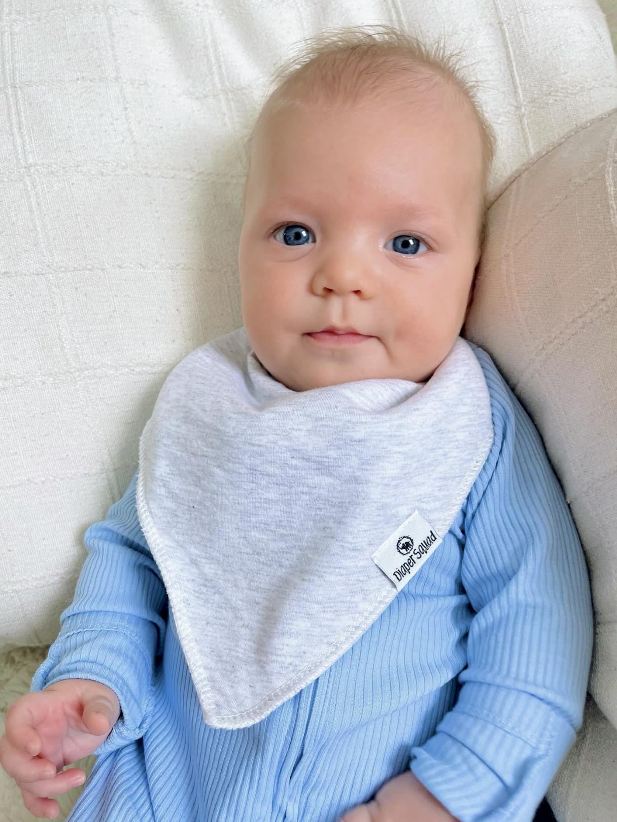 Diaper Squad 3-size adjustable snaps grow with your baby.