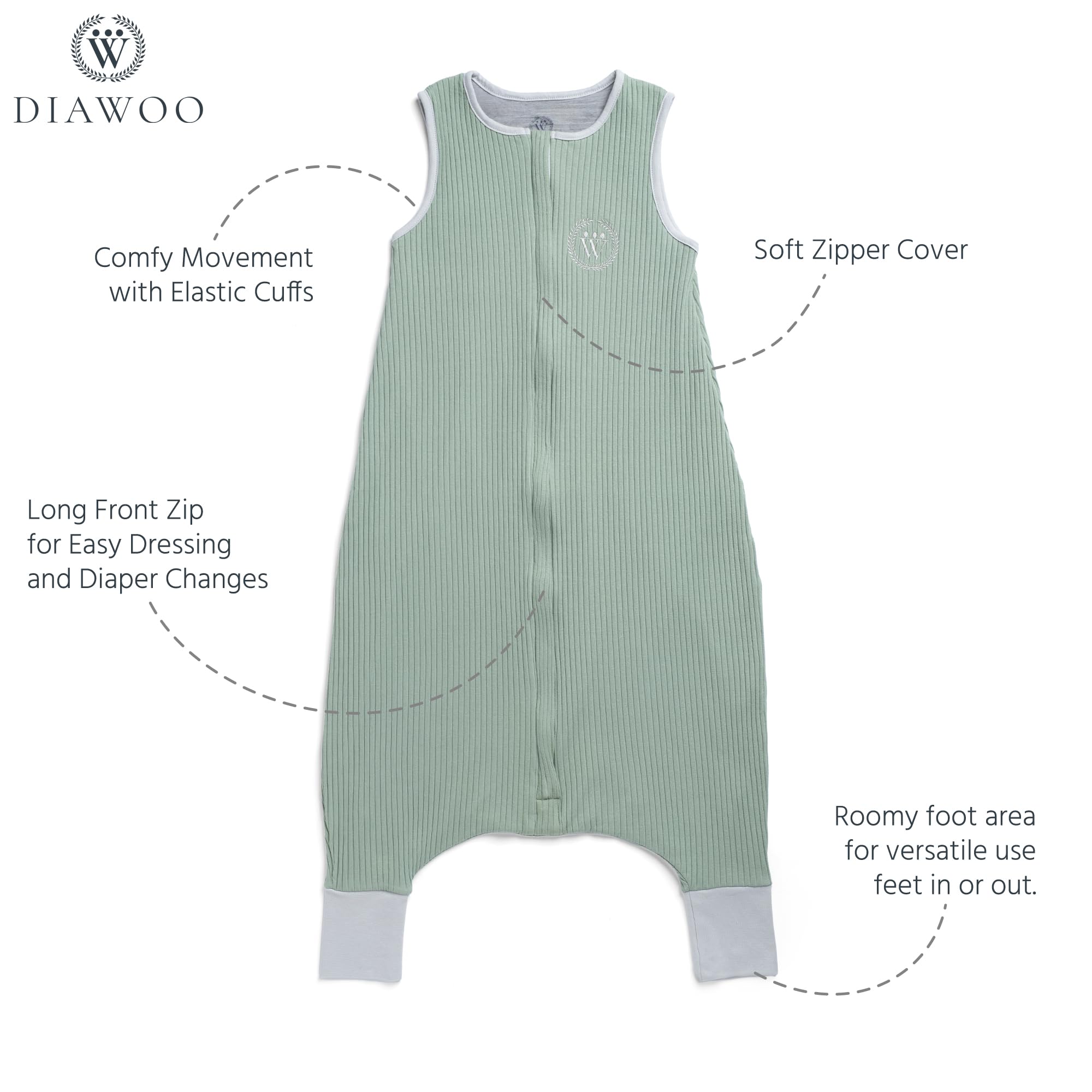 All-season comfort from Merino warmth in Olive Dew