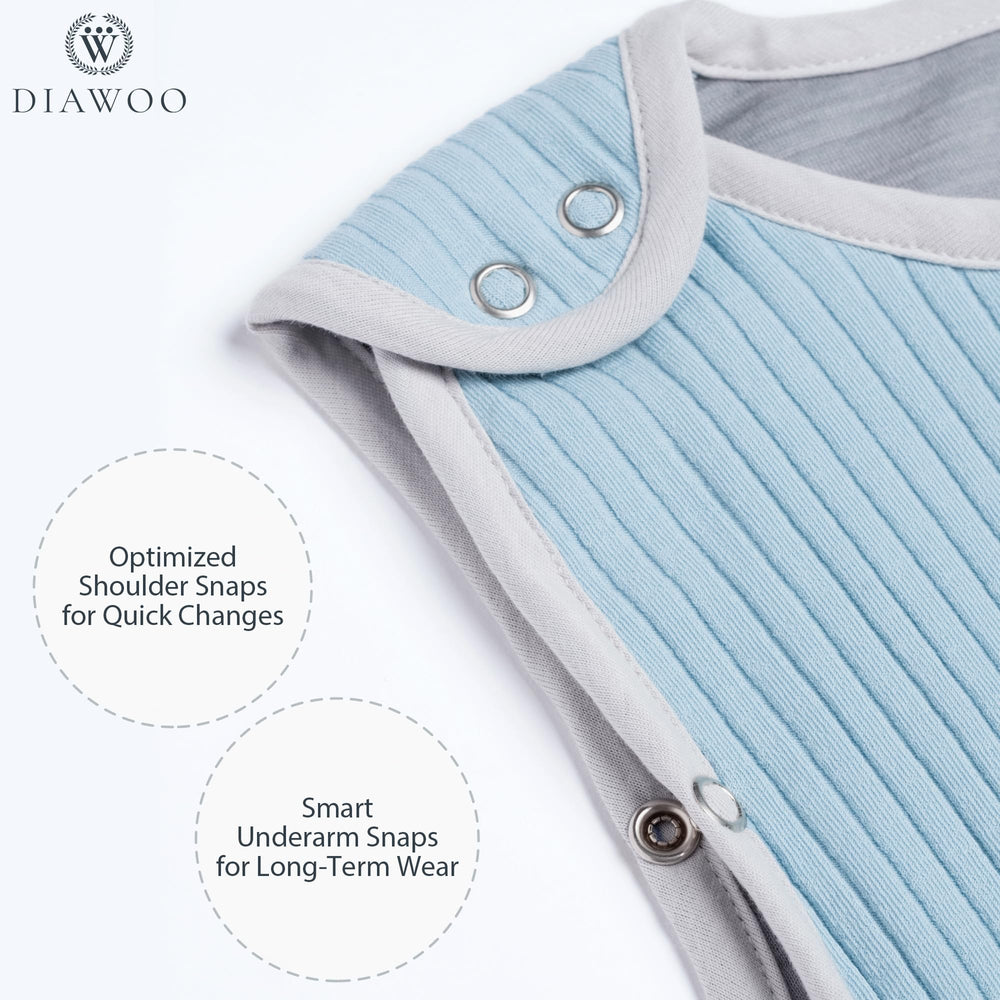 Diawoo packaging emphasizes eco-friendly materials and care instructions.