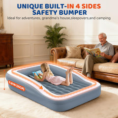 DICOLIN toddler bed with 3D honeycomb surface for ergonomic support