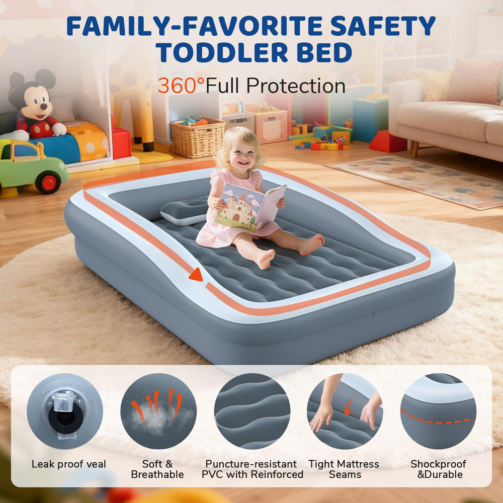 DICOLIN bed supports up to 300 lbs for versatile kid use