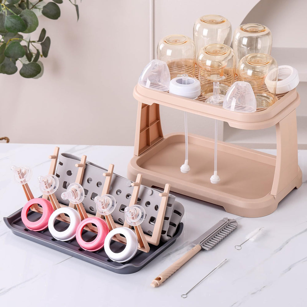 DIJIAMEIYA drying rack on counter with compact design saves kitchen space