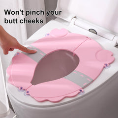 DIJIAMEIYA non-slip base keeps the seat stable on any toilet