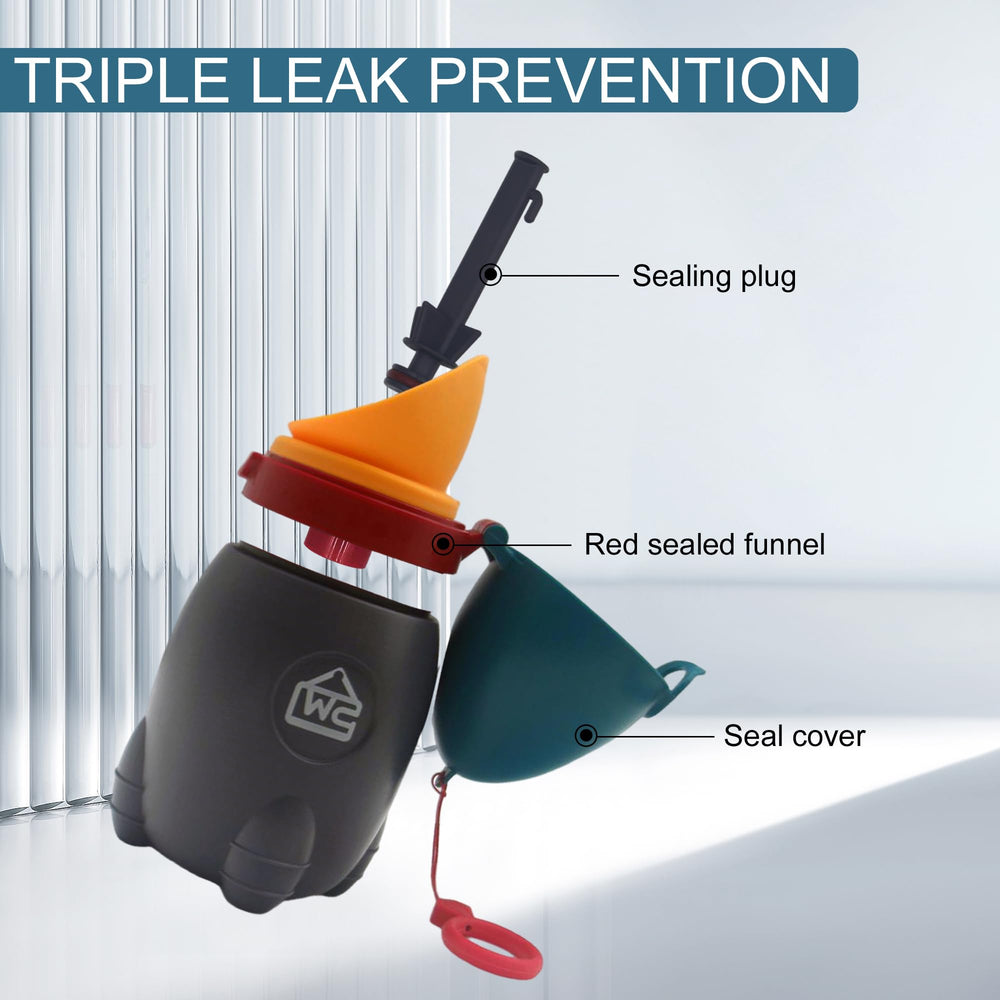DIJIAMEIYA travel urinal for kids, triple seal to prevent leaks.