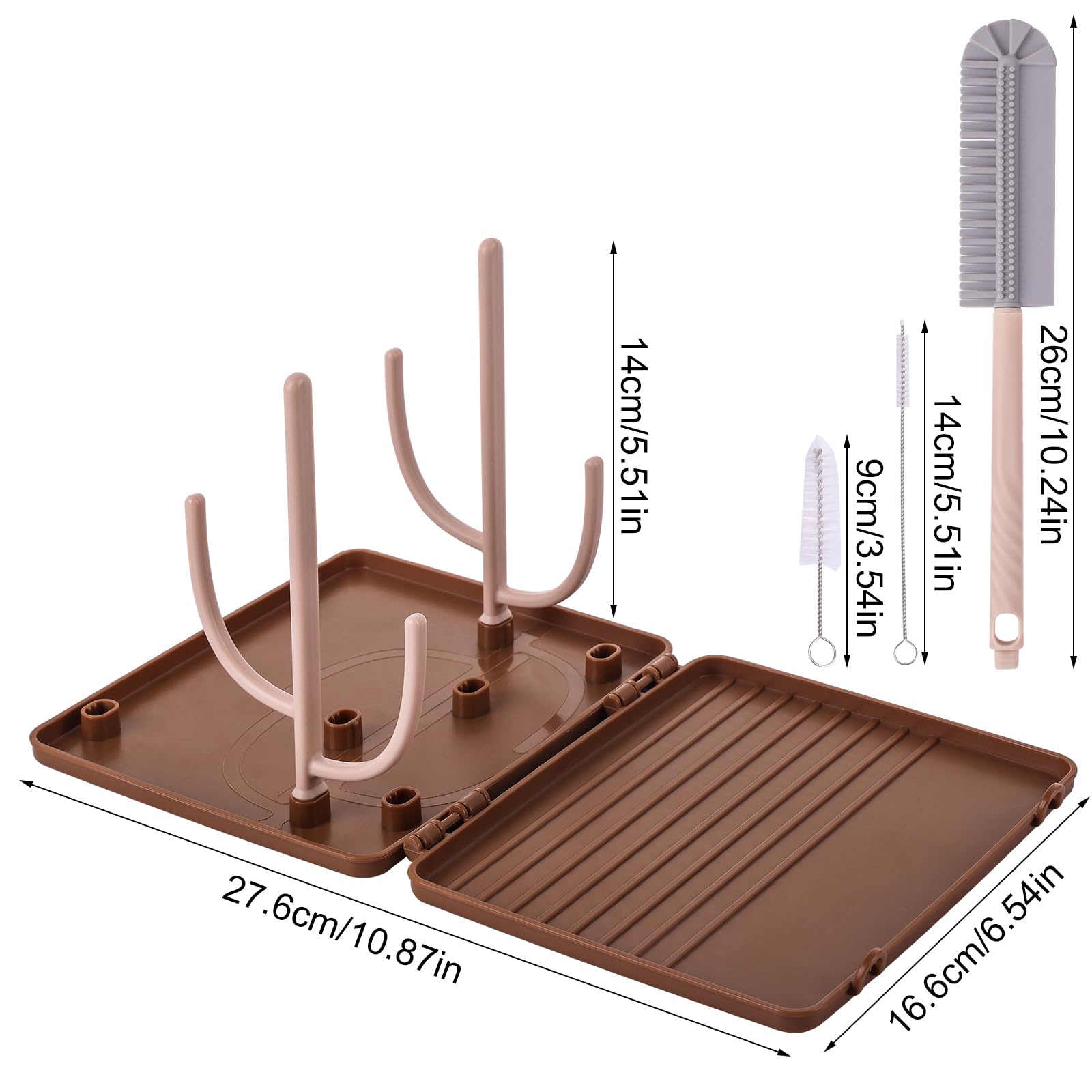 DIJIAMEIYA travel-drying-rack flat-pack for hotel and on-the-go use