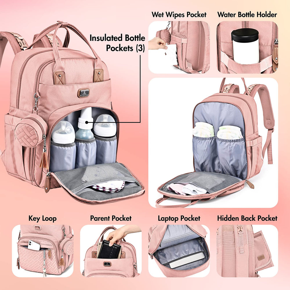 Dikaslon anti-theft back pocket protects valuables while traveling.