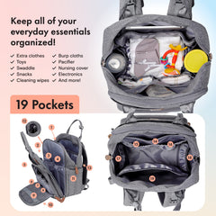 Dikaslon pacifier case keeps two pacifiers clean and accessible
