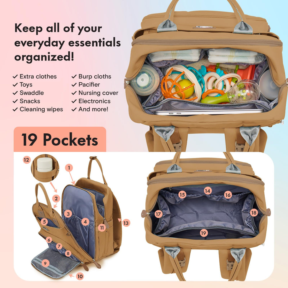 Dikaslon wipe pocket keeps wipes organized and accessible