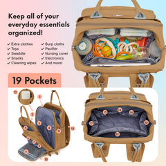 Dikaslon wipe pocket keeps wipes organized and accessible