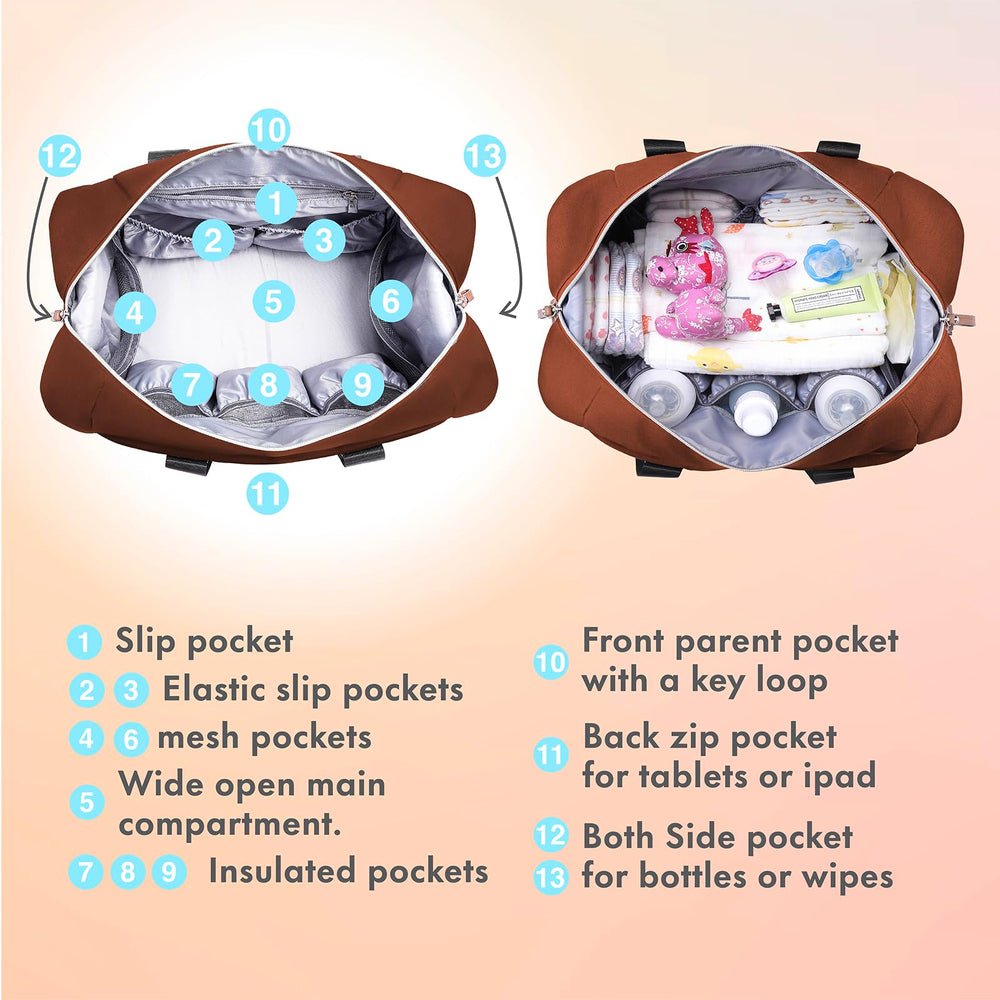 Dikaslon front pocket for quick access to essentials