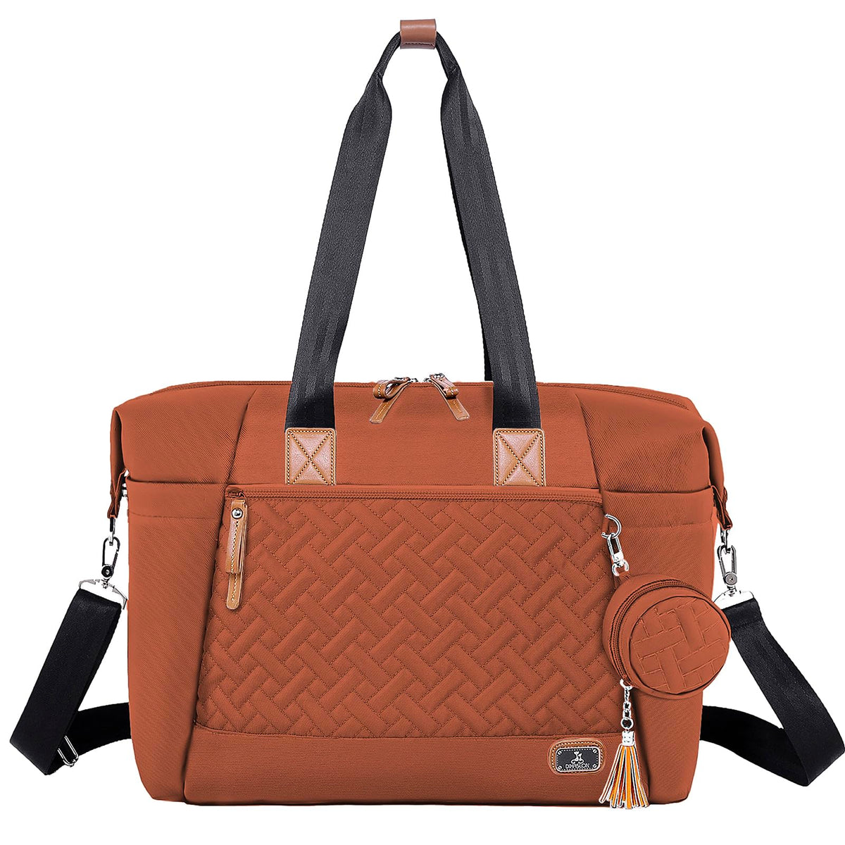 Dikaslon diaper bag pacifier case keeps baby items within reach