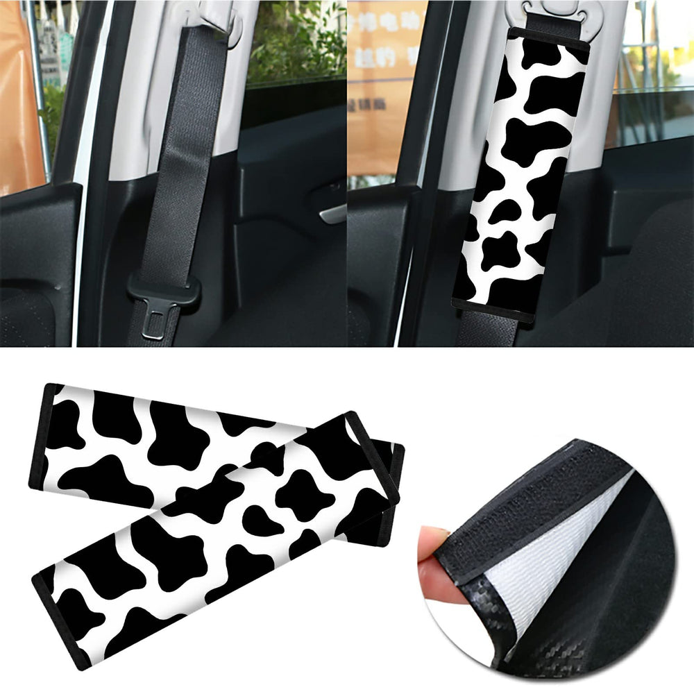 Dikoer kids seat belt pad in use supports head and shoulders