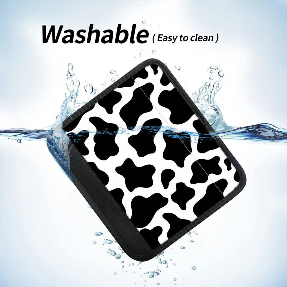 Dikoer cow print pattern offers stylish car interior accessory