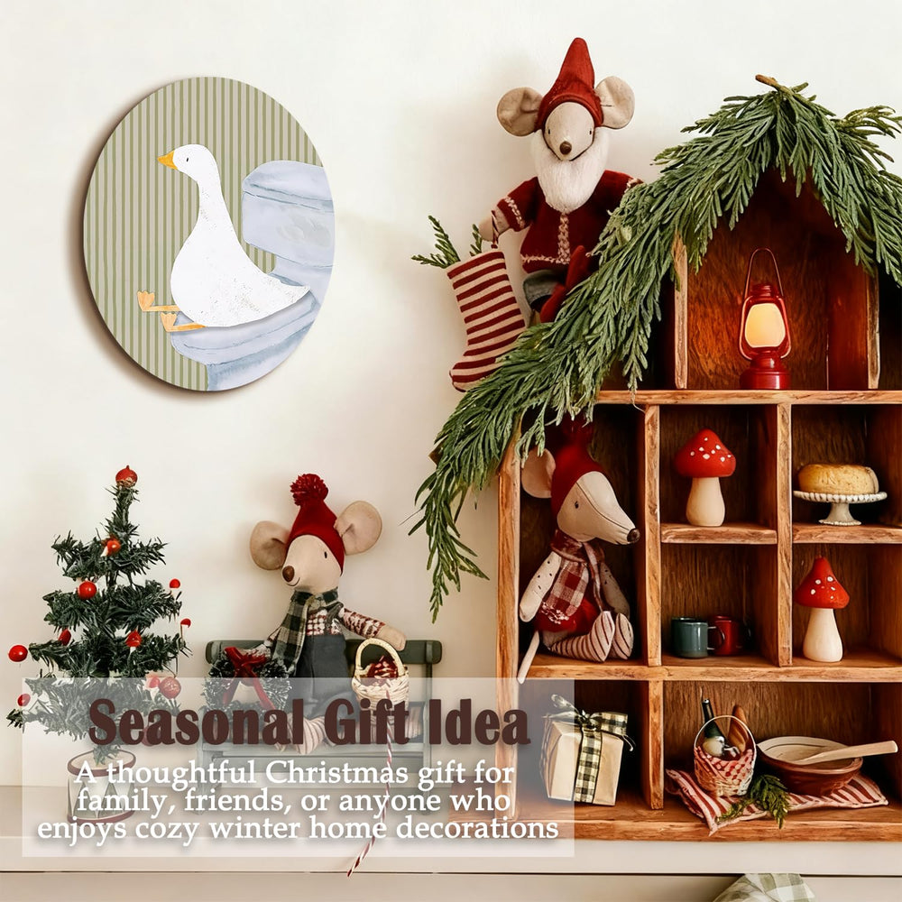 Dilemat wooden sign with easy-hang back for simple display.