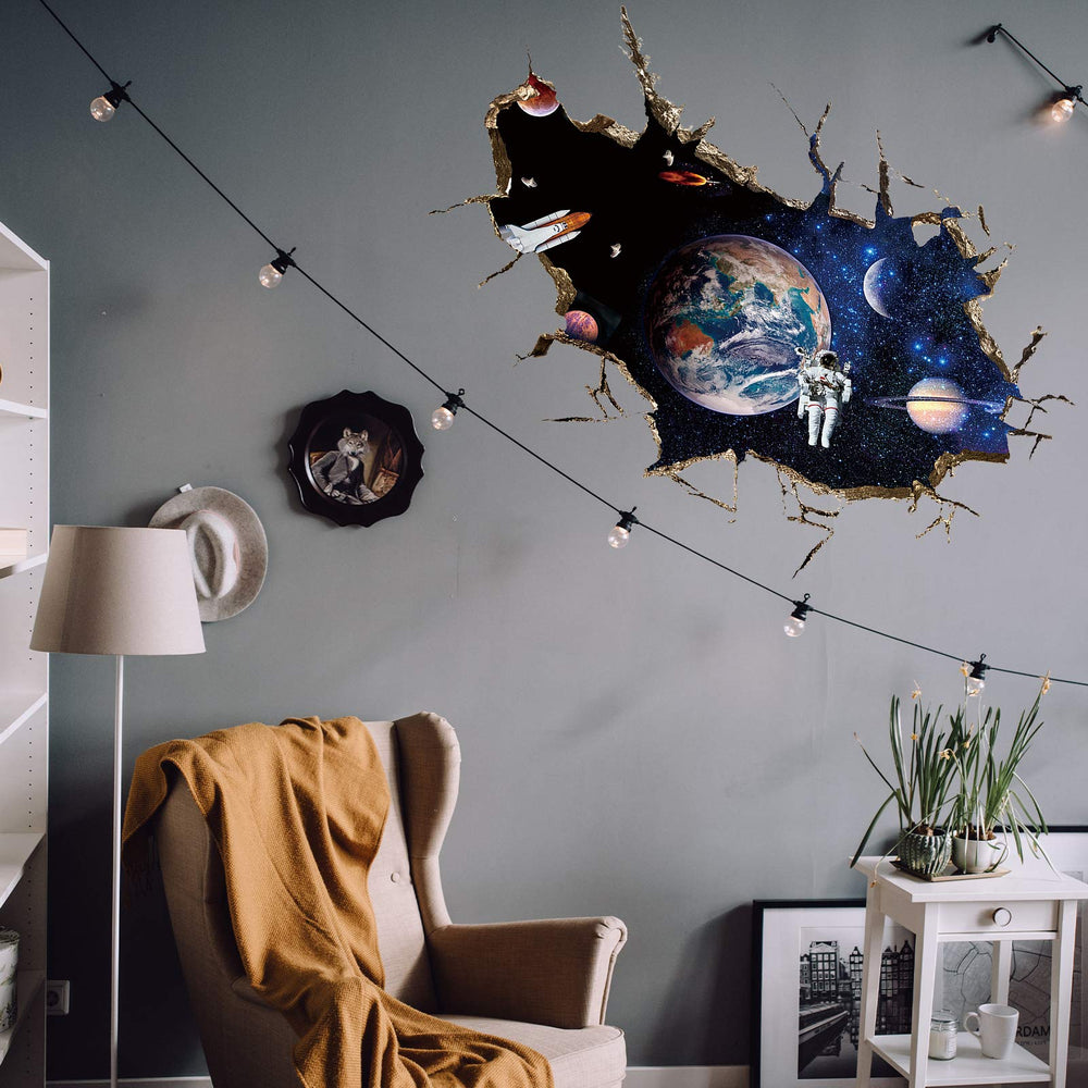 DILIBRA kids space decor kit adds engaging universe details to living areas.