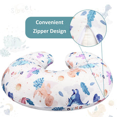 DILIMI pillow cover shows hidden zipper detail for smooth surfaces.