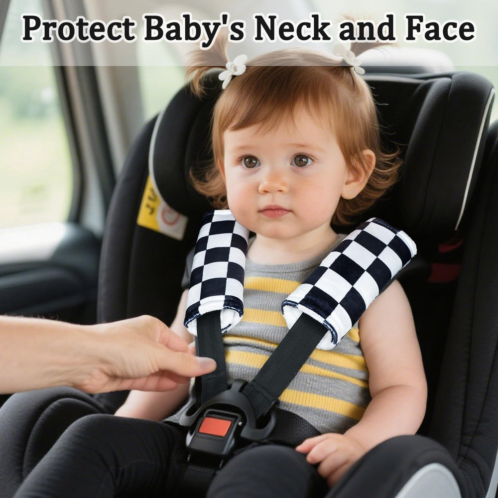 DILIMI black-checkered belt cover adds stylish look to your stroller.