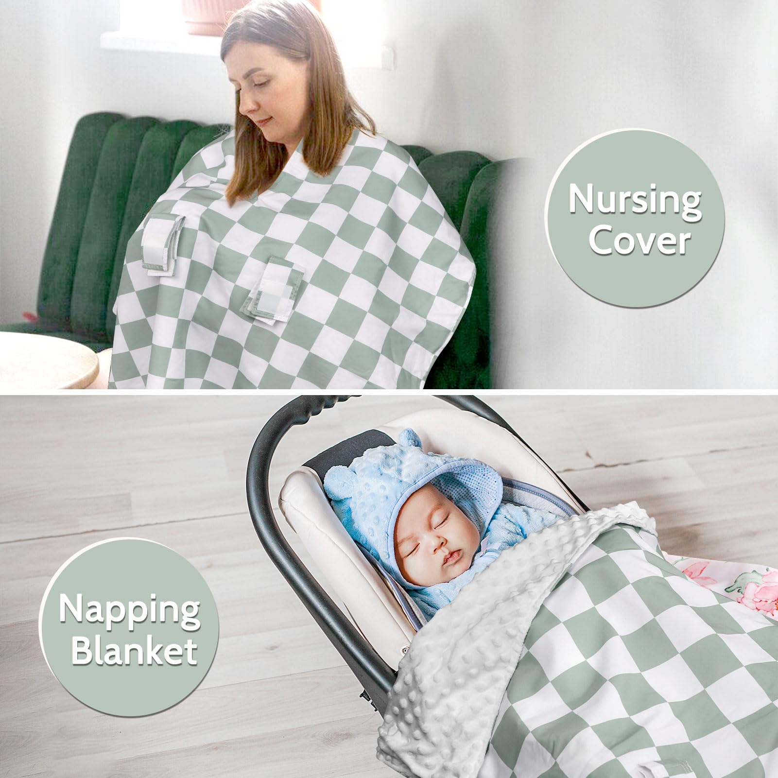 DILIMI easy installation with adjustable straps on carrier handles