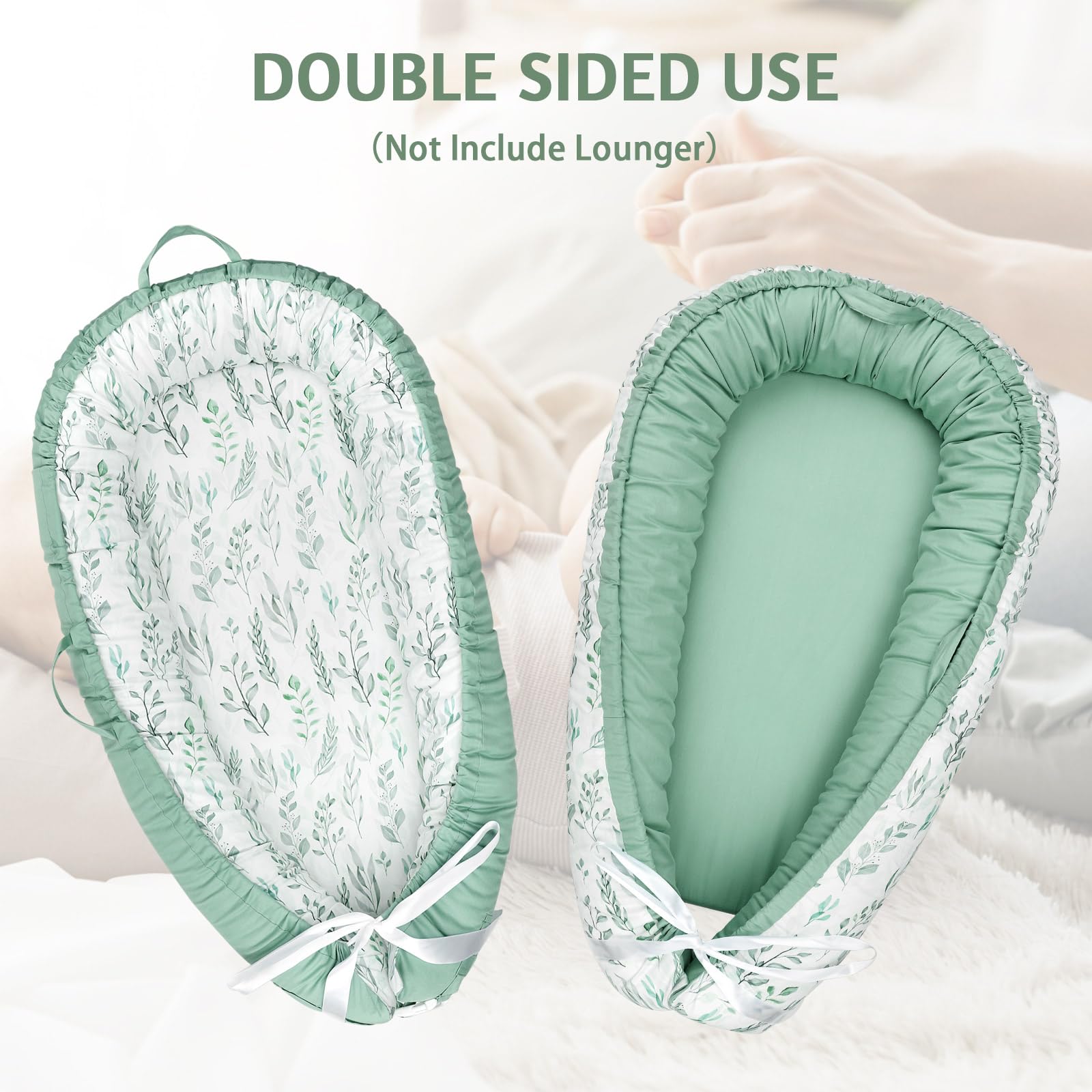 DILIMI breathable fabric keeps baby comfortable during naps.