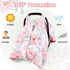 DILIMI double-layer inside soft minky keeps baby warm and cozy.