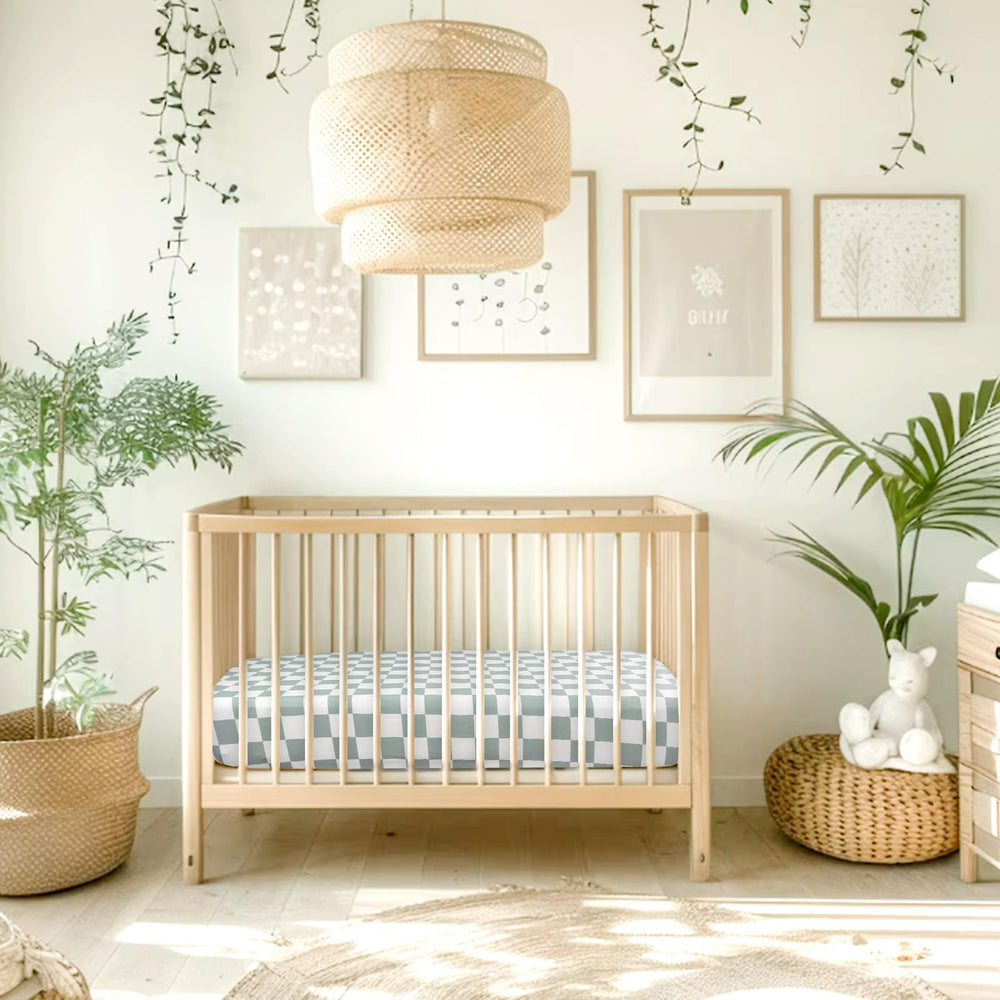 DILIMI checkerboard pattern makes a thoughtful gift for baby registries