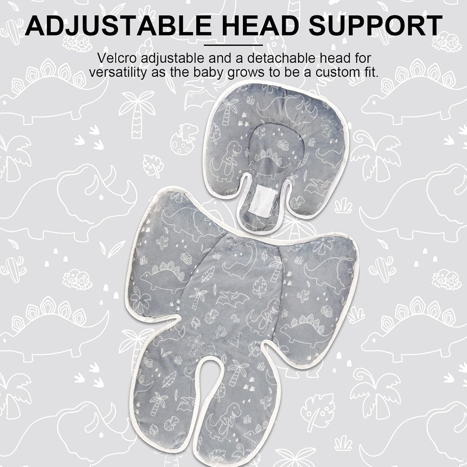 DILIMI dinosaur-themed car seat cover gift idea adds playful style