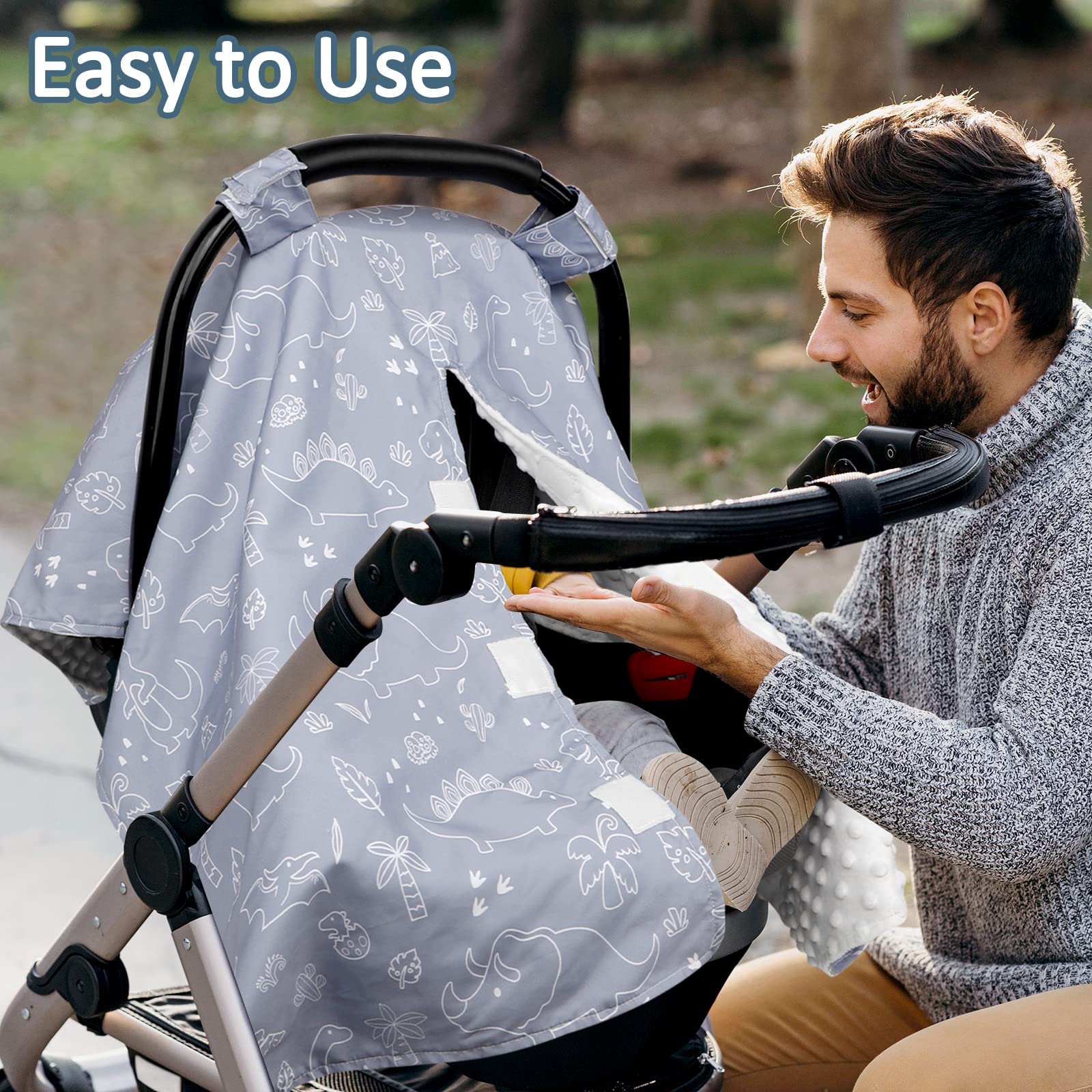DILIMI gender-neutral dinosaur pattern for boys and girls.