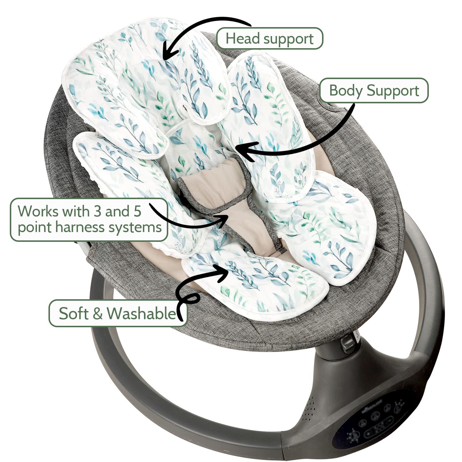 DILIMI harness compatibility supports 3- and 5-point systems securely.