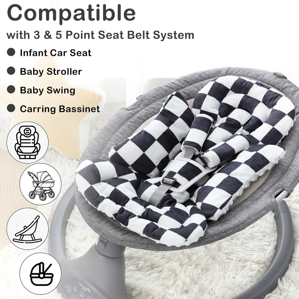 DILIMI full-body support cushion provides newborn stability and cozy comfort.