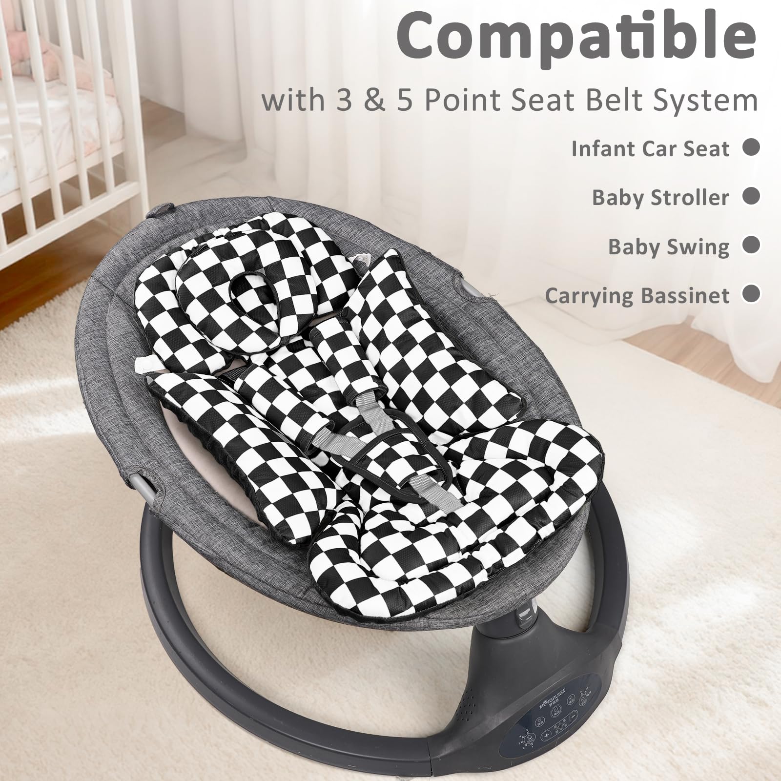 DILIMI buckle cover adds safety and comfort during travel