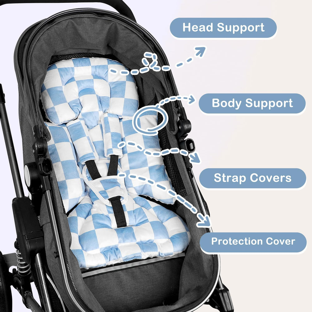 DILIMI buckle cover guards against irritation at the buckle area.