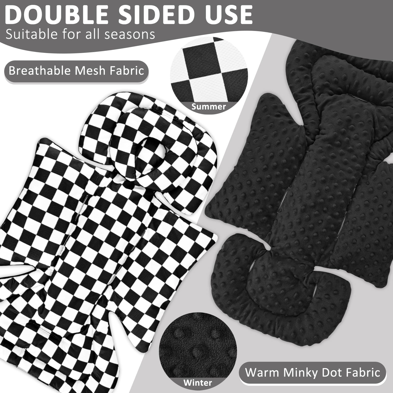 DILIMI full-body support cushions head, arms, and back