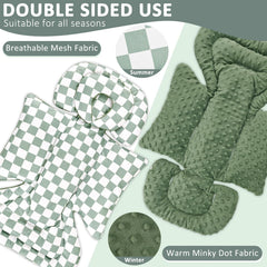 DILIMI infant insert buckle cover cushions buckle area for smoother car seat adjustments