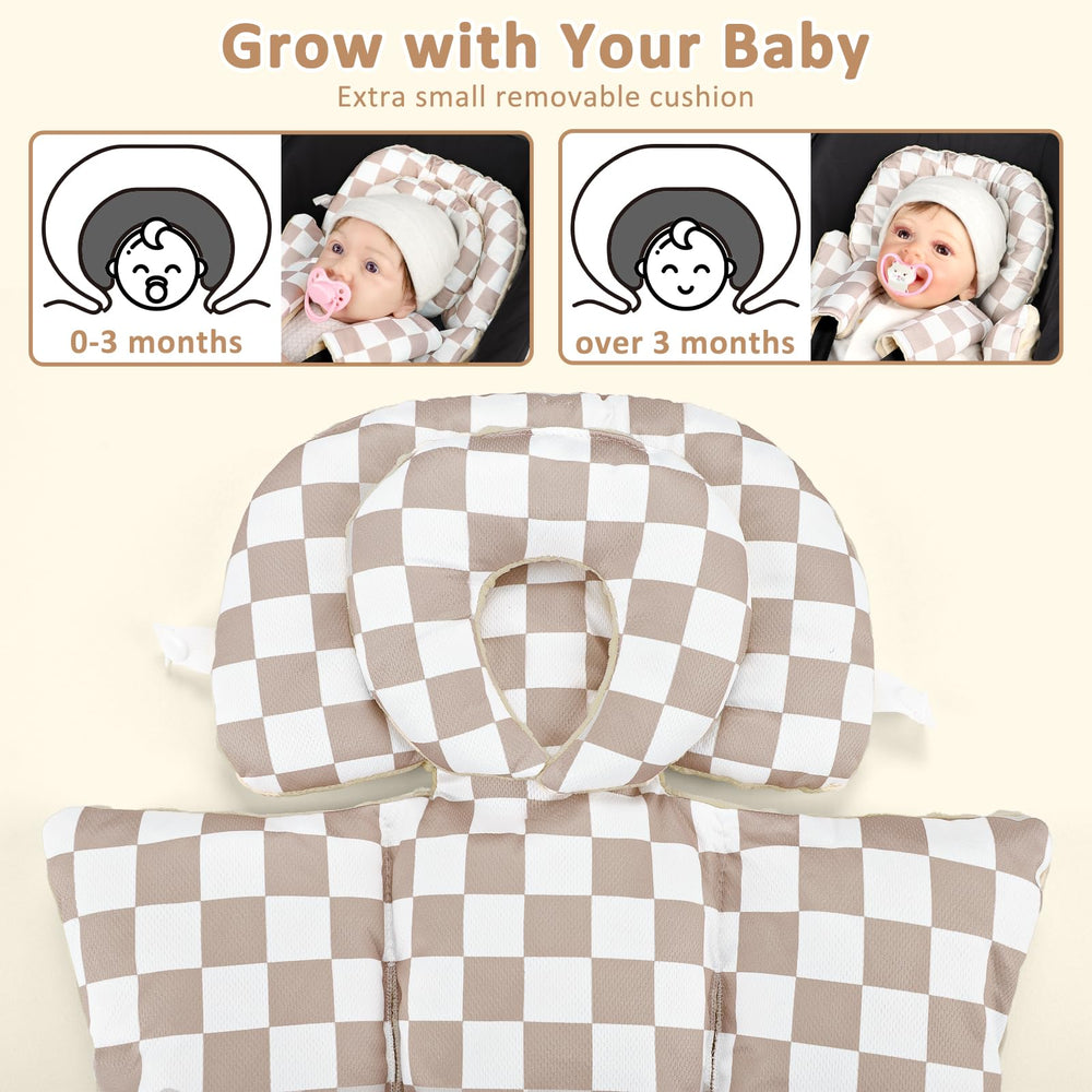 Gift-ready newborn accessory ideal for travel and new parents.