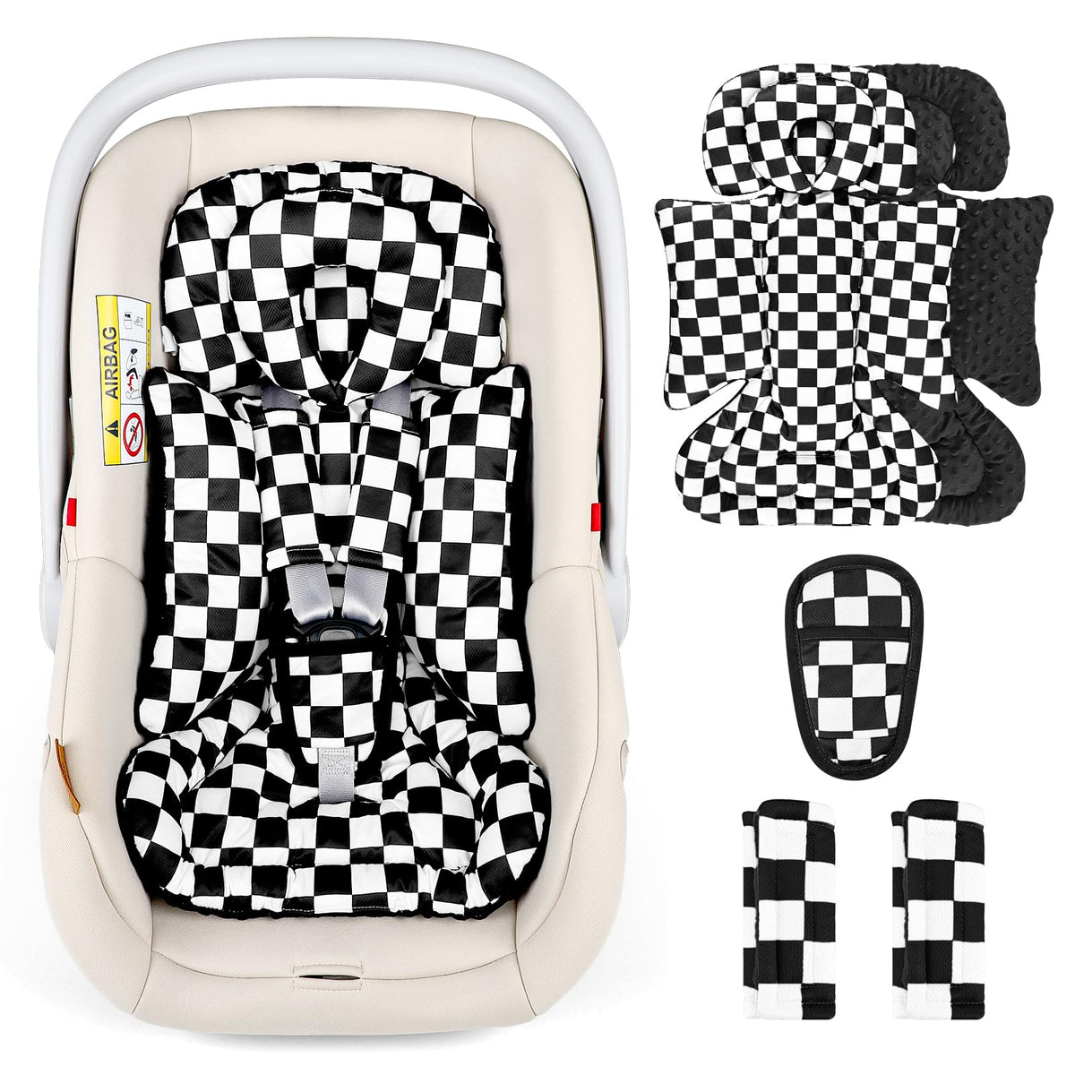 DILIMI infant insert two-sided comfort for year-round use