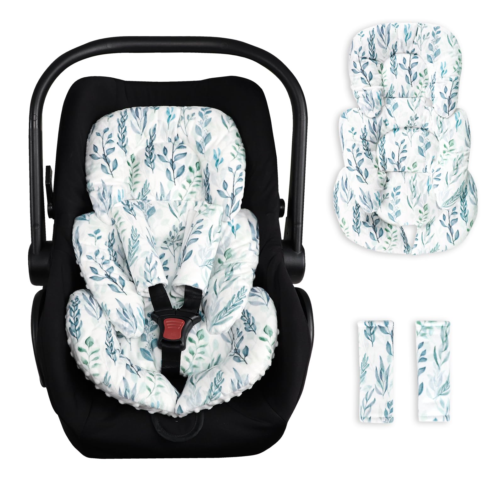 DILIMI infant seat insert with two-sided head support for newborn comfort.
