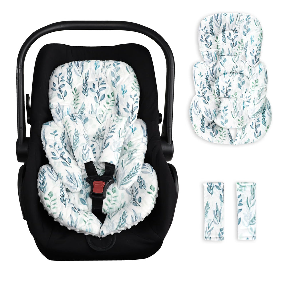 DILIMI infant seat insert with two-sided head support for newborn comfort.