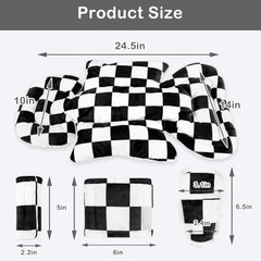 DILIMI strap covers and buckle cover protect delicate skin during travel.