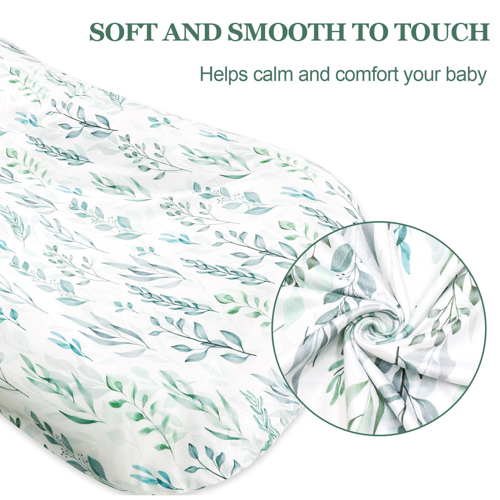 DILIMI lounger cover shows envelope closure to prevent snagging hair.