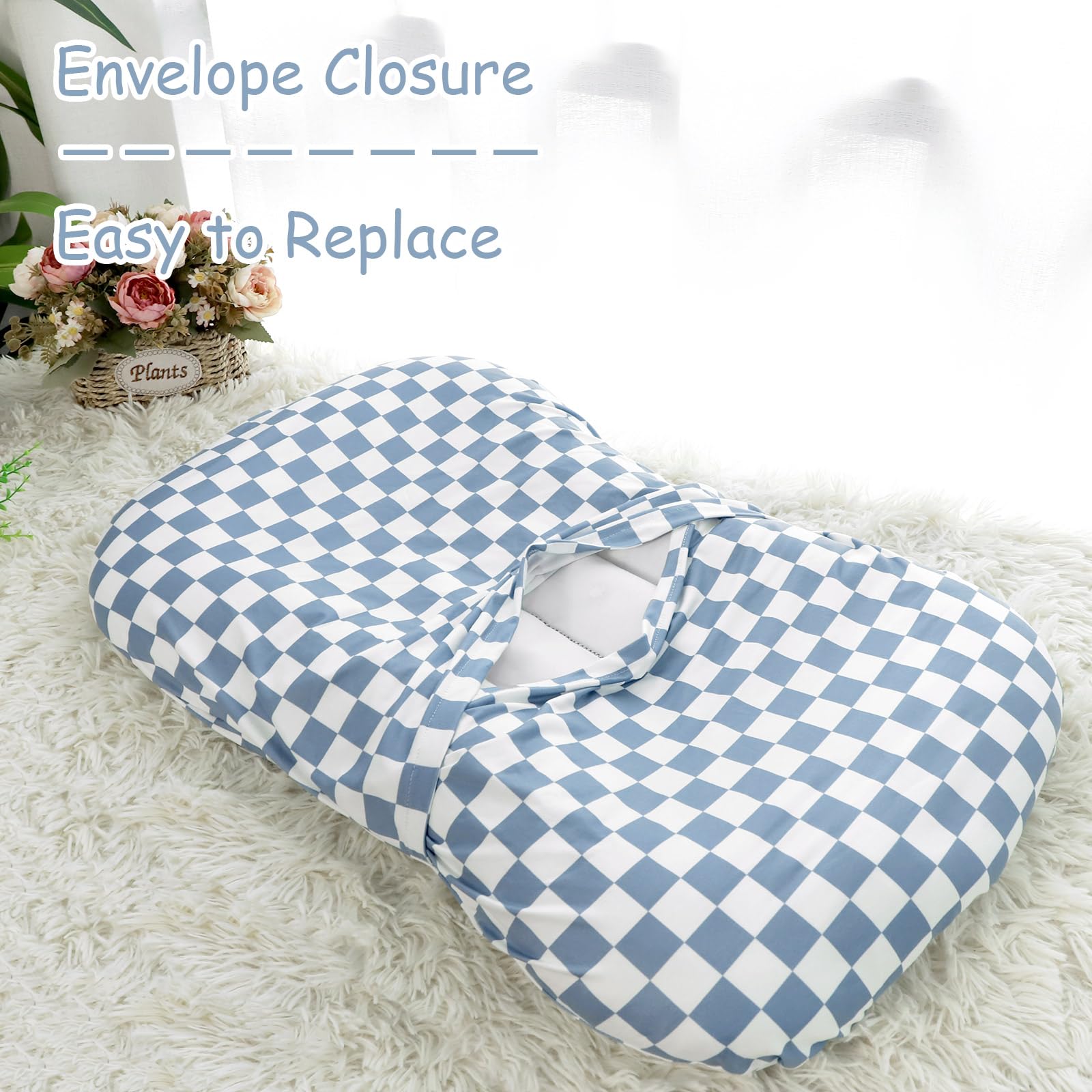DILIMI machine washable cover keeps the nursery tidy with simple care.