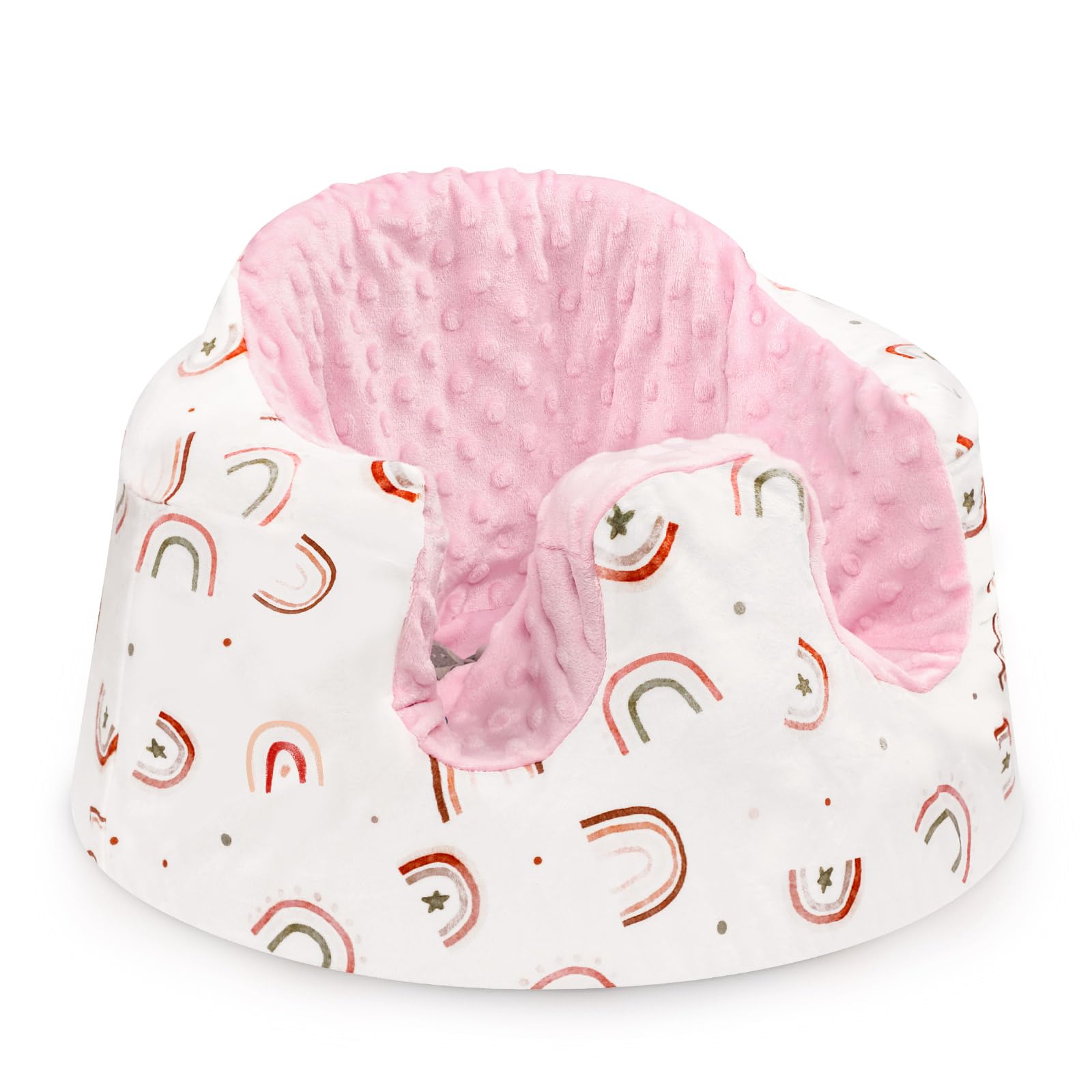DILIMI Minky seat cover for Bumbo protects the seat from scratches.