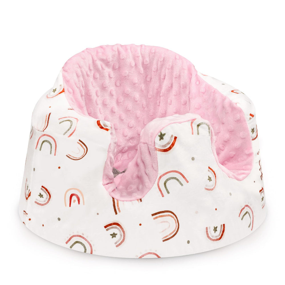 DILIMI Minky seat cover for Bumbo protects the seat from scratches.