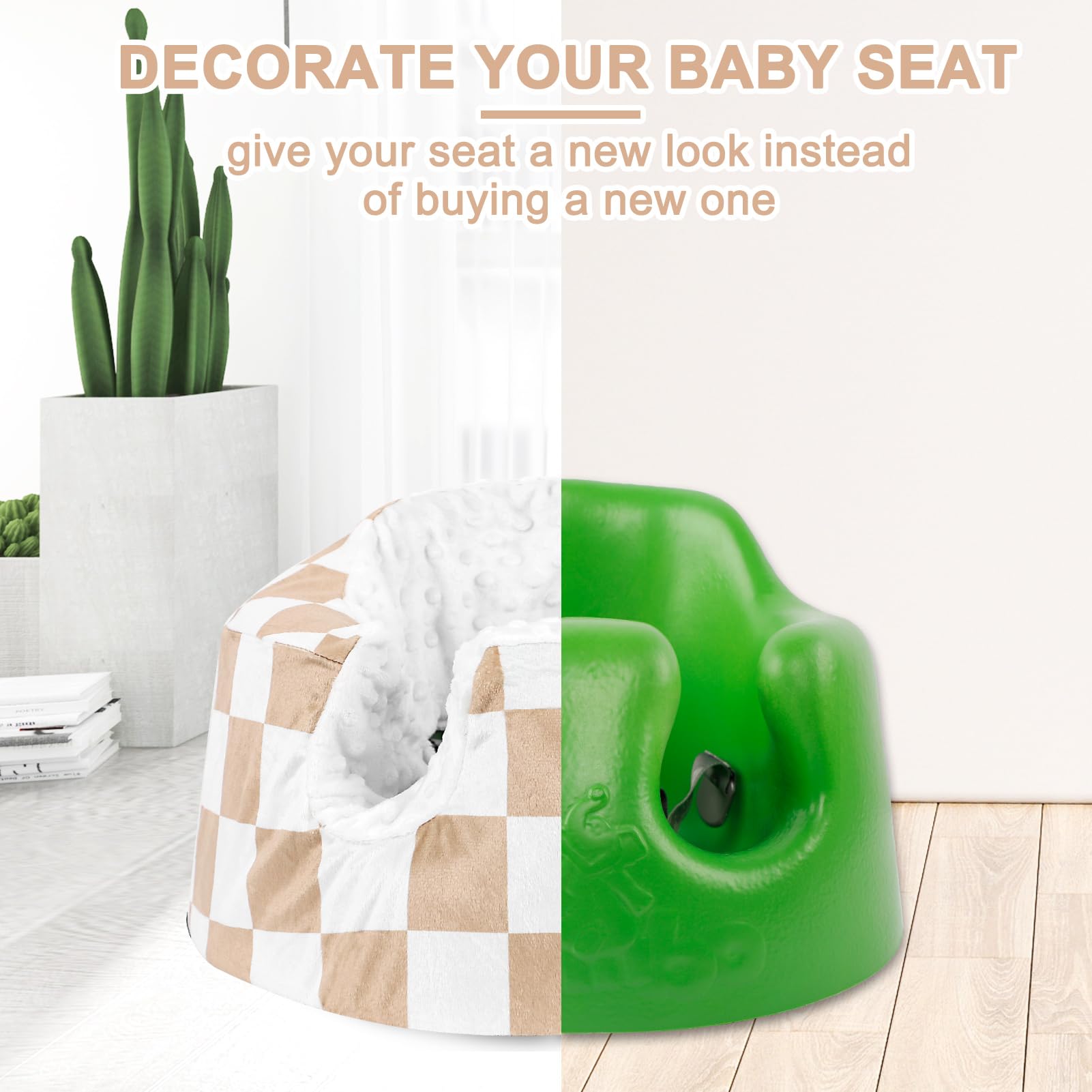 DILIMI seat cover is machine washable for simple cleaning after spills.