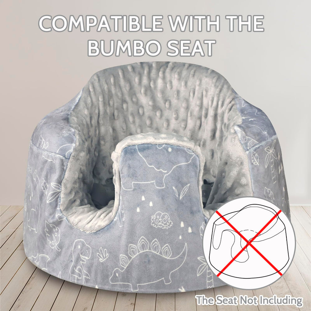 DILIMI Minky seat cover features a carrying handle for easy lifting.